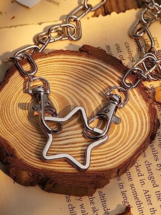 Jewelry - Grunge Y2k Aesthetic Star Necklace, Star Y2k Grunge Necklaces